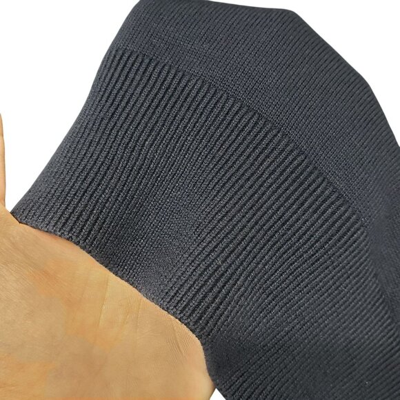 NEW Lands End Navy Blue 100% Supima Cotton Mens V Neck Sweater 2XL Classic Fall - Picture 5 of 8